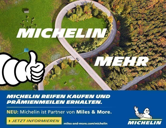 MICHELIN Reifen kaufen und Prämienmeilen erhalten