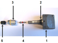 RDKS Ventil mit Sensor