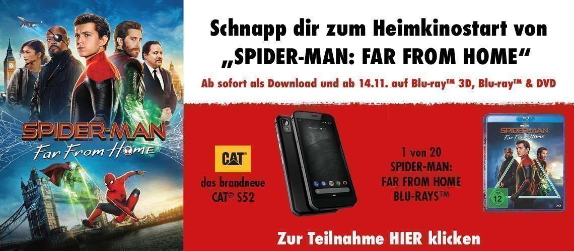 Spidermann: Far From Home - Falken Gewinnspiel 2019