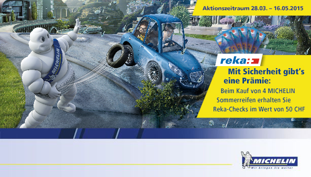 50 CHF Reka-Checks von Michelin