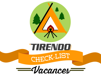 Tirendo check-list vacances